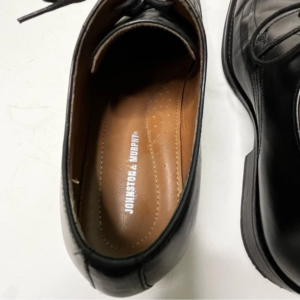 Johnston & Murphy Harding Panel Men's Oxford Dress Shoes Size 12 20-6461